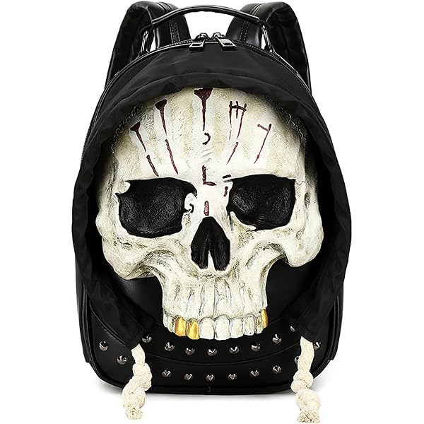 Amazon.com: CerfoParlen Men Goth Bag Alien Y2K Backpack  display picture 1
