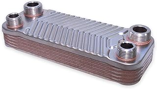 Hrale Edelstahl Wärmetauscher 10 Platten max 22 kW Plattenwärmetauscher Wärmetauscher