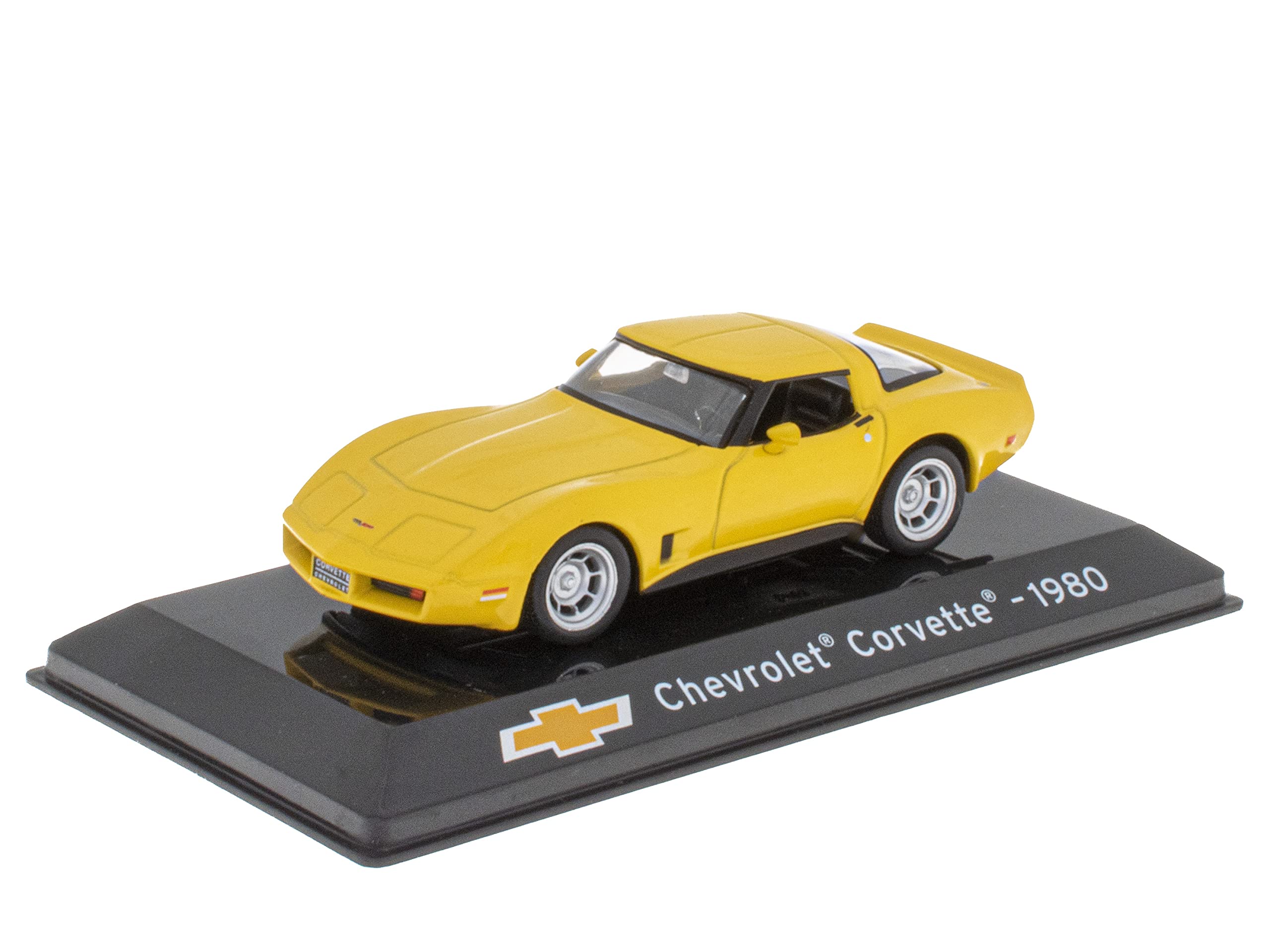 OPO 10 - Car 1/43 Collection SUPERCARS Compatible with Chevrolet Corvette - 1980 - UP077