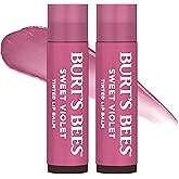 Burt's Bees Easter Basket Stuffers, Lip Tint Balm with Long Lasting 2 in 1 Duo Tinted Balm , Color Infused with Hydrating She