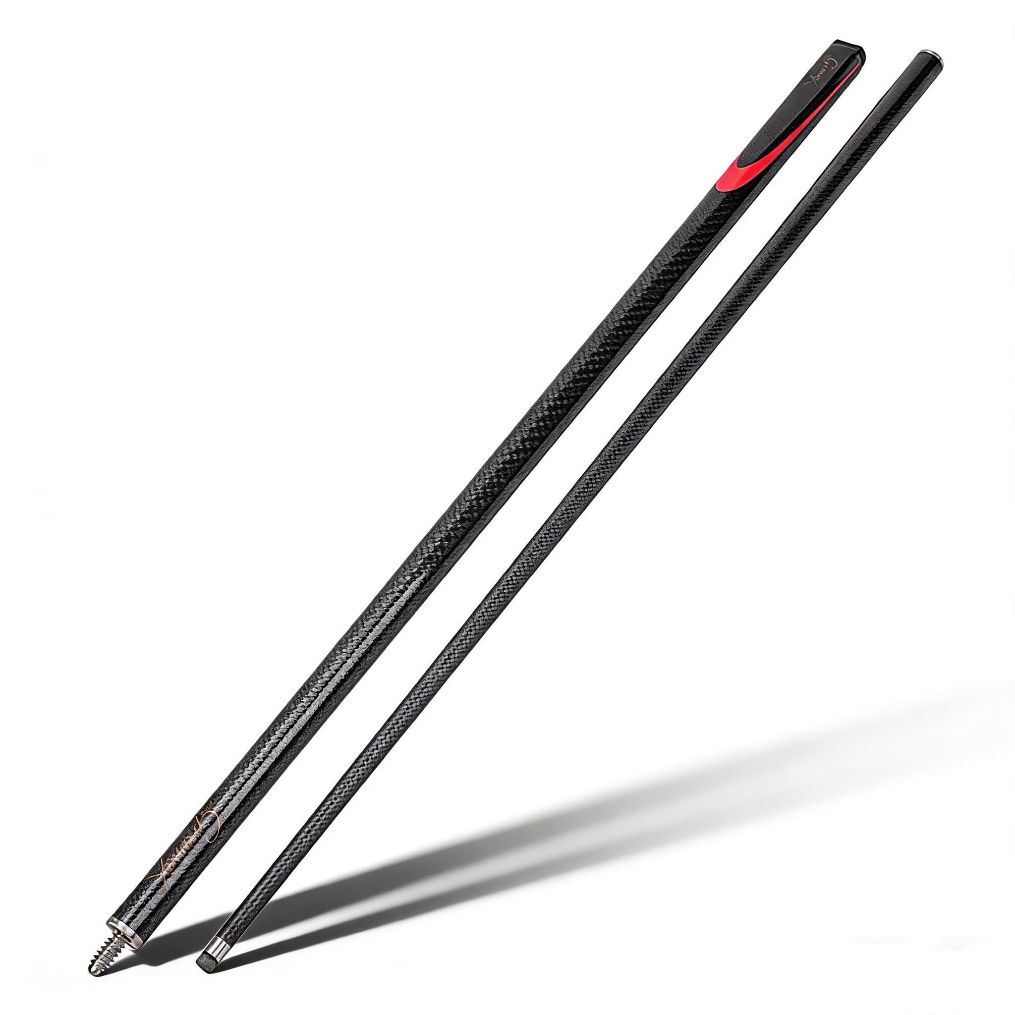 Carbon Fiber Pool Cue, 57 Inch 19oz Billiard Stick with Performance Grip Snooker Cues for Men and Players