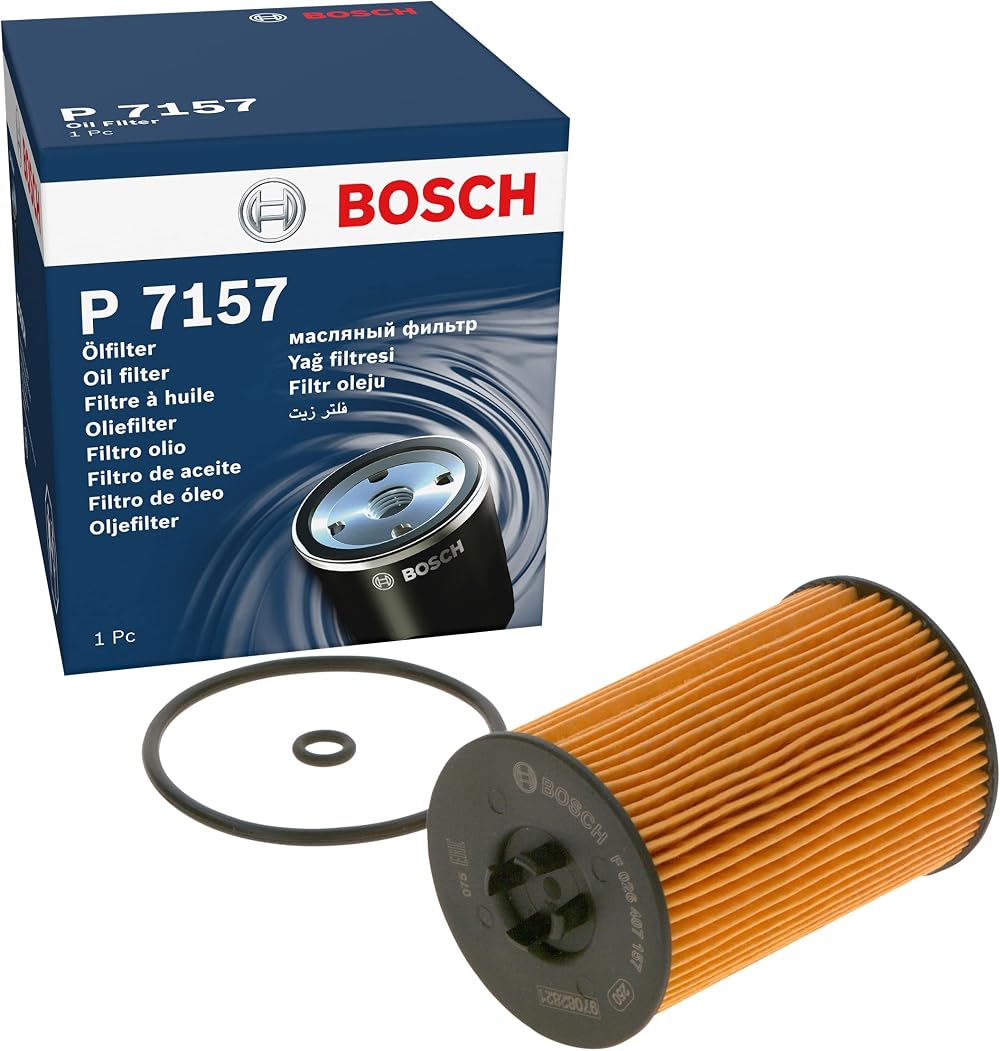 Bosch P7157 Car Oil Filter Separates Soot and Metal Particles OE Quality