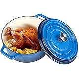 Miereirl 6.5 QT Enameled Dutch Oven Pot with