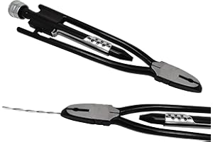 WICKS AIRCRAFT 9" Safety Wire Pliers, Locking with Auto Return, Great for Aviation and Automotive