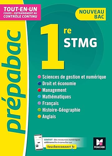 Download Prépabac 1re STMG - Toutes les matières - Cours et contrôle continu PDF