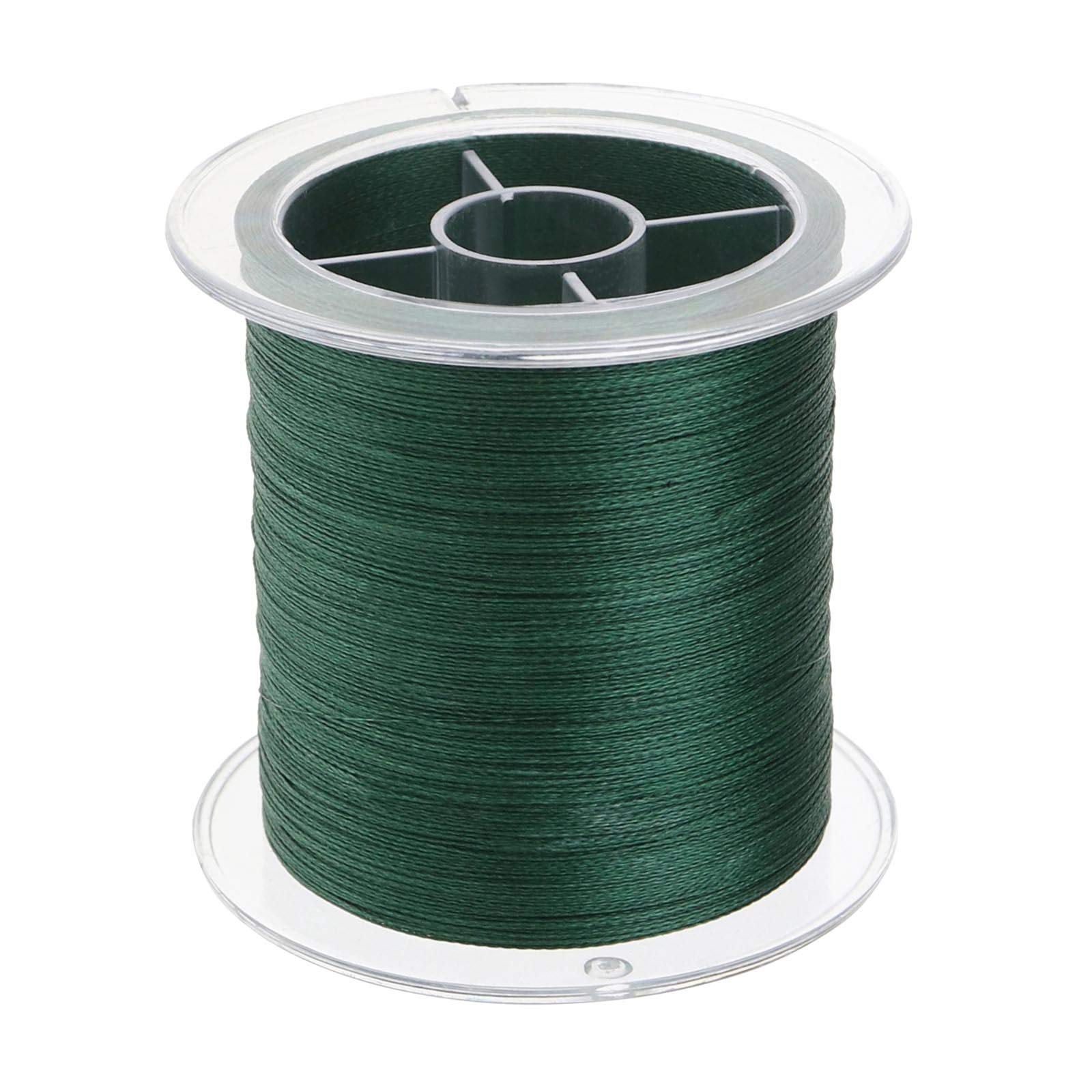 Create idea 300m Braided Fishing Line, 4 Strands Dark Green PE for Coarse Lure Fishing (20lb - 0.2mm)