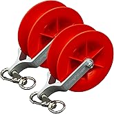 Pulling Pal - Low Voltage & Network Cable Installation Pulley. The Best Cat5e & 6, Coax, Fire Alarm, Access Control & Audio Cable Pulley for Low Voltage Wire Pulling & Safe Working – Assembled in USA