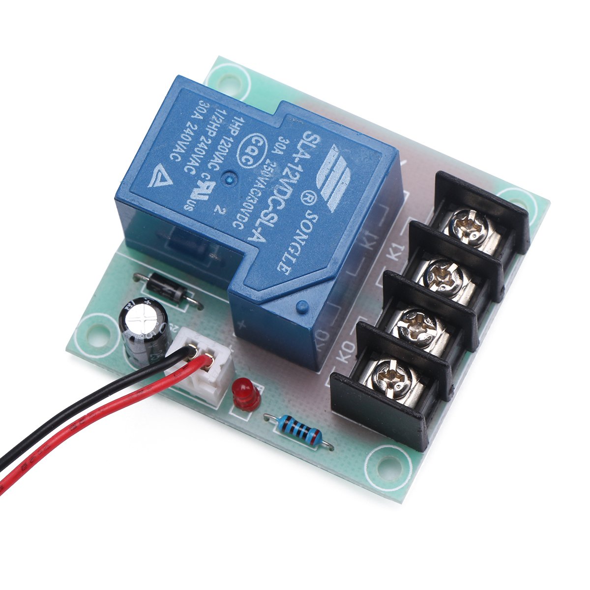 DROK Digital LED Display 12V On/Off Time Delay Relay Module 12 Volt