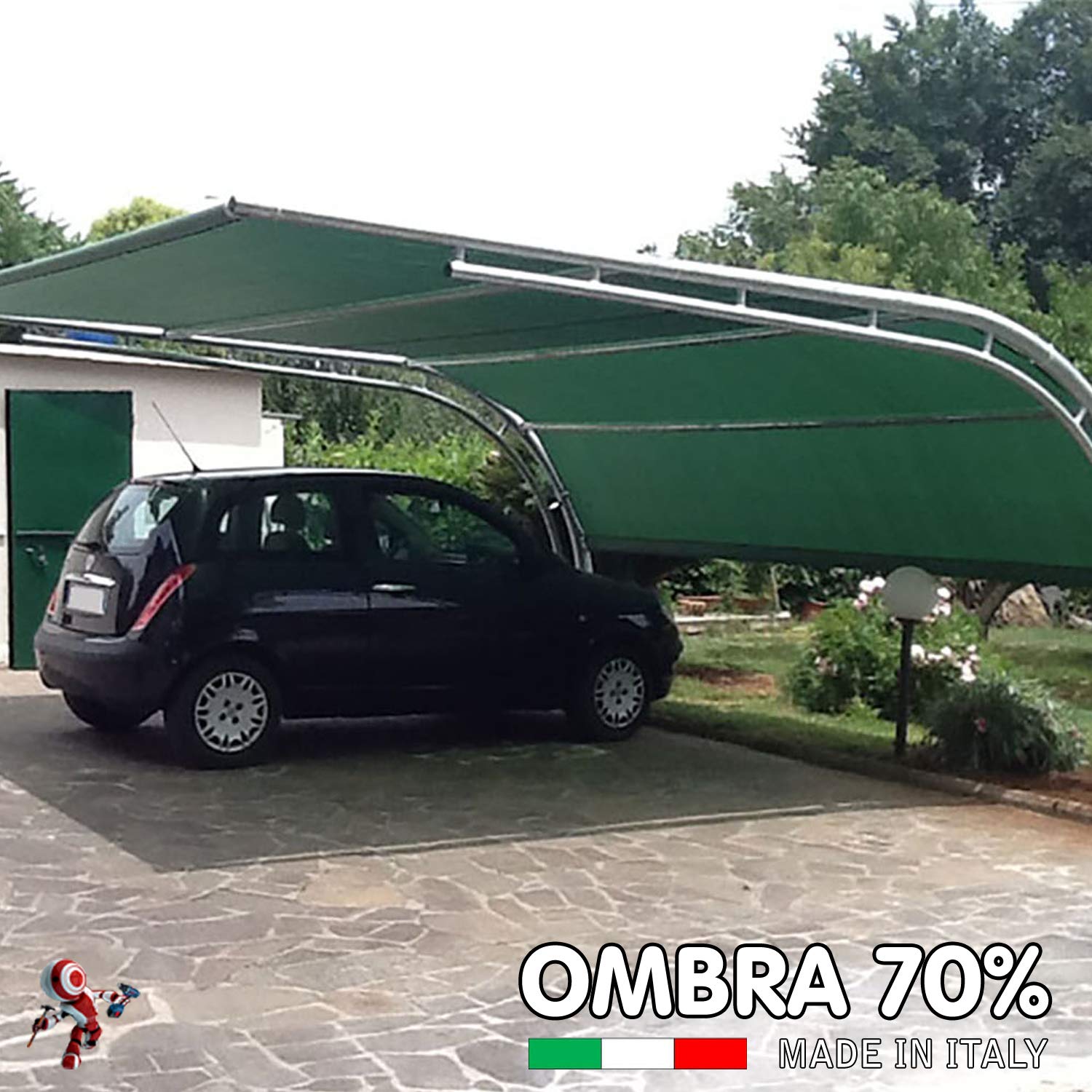 Выдвижной навес для автомобиля