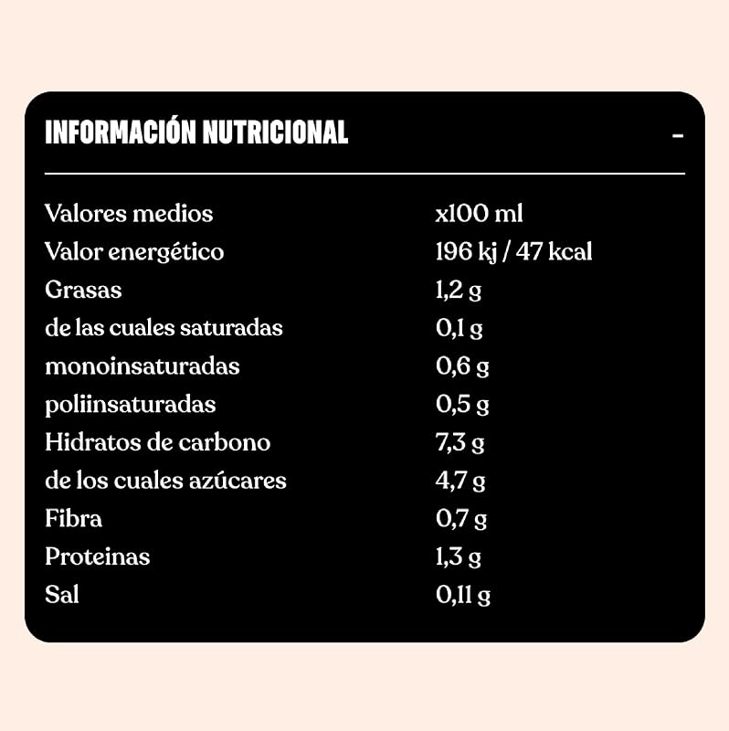 Bebida de Legumes Matcha, Pacote de 6 x 1L