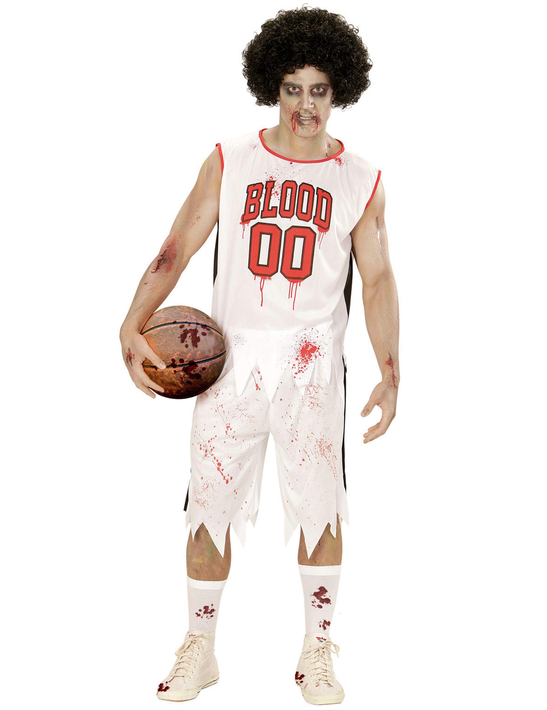 Widmann ? Adult zombie Basketball Player Costume