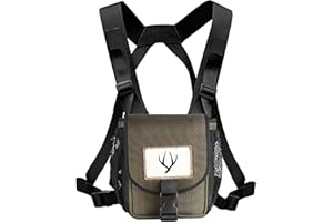 Celticbird Binocular Harness Chest Pack, Binoculars Harness and Case, Binocular Accessories, Adjustable Bino Harness