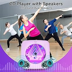 CD Player Portable Bluetooth Rechargeable: CD