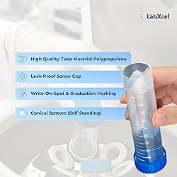 LabXcel Polypropylene Centrifuge Tubes – Plastic