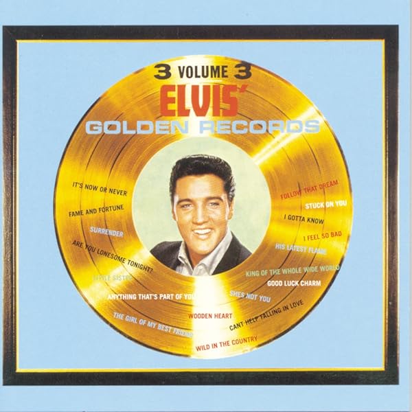 Elvis Presley Golden Records Vol.3 UK盤LP Elvis Presley – Elvis' Golden Records, Vol. 3 – CD (Paper