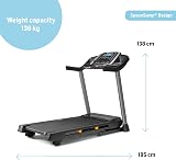 NordicTrack T Series Treadmills Nordictrack 5% incline 16 km/h 51x140 belt view 4