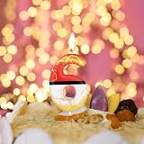 mciskin Cartoon 4th Birthday Candle Anime Number 4 Cake Topper view 3