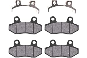 WELANDYA 2PCS Brake Pads Set for 150cc 200cc 250cc ATV Dirt Bike Pit Bike Go Kart,Yerf-Dog Spiderbox 150cc GX150 go kart Gy6 49cc 50cc 125cc 150cc 200cc 250cc, Roketa TaoTao Baja Sun Scooter Parts