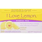 Bigelow Tea Bags, I Love Lemon, 20 Count (pack of 3)