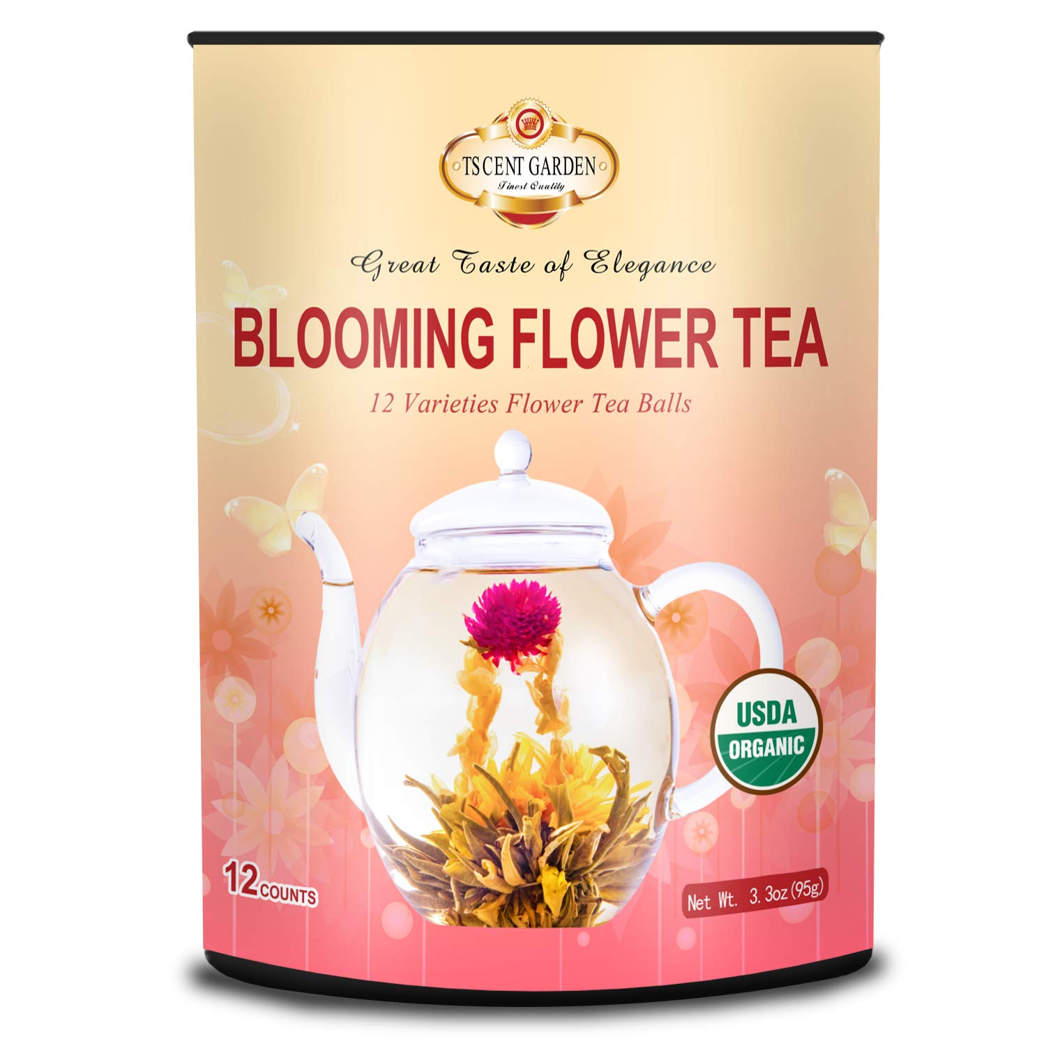 Tscent Garden Blooming Flower Tea 12 Varieties Of Blooming Tea Balls Steeps To 3 Times Each Flower Tea Ball Pack Of 1 Buy Online In Bermuda At Bermuda Desertcart Com Productid 238397291