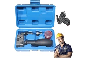 Universal Car Brake Line Flaring Tool Kit,Handheld 3/16 Inch Double Flare Tool for Brake Lines,Heavy-Duty Manual Tubing Flari