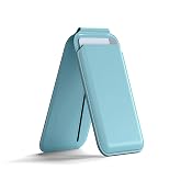 Satechi Magnetic Magsafe Wallet, Double Flap Stand Card Holder, 4 Slots with Front NFC Pass-Through, Adjustable Phone Attachm