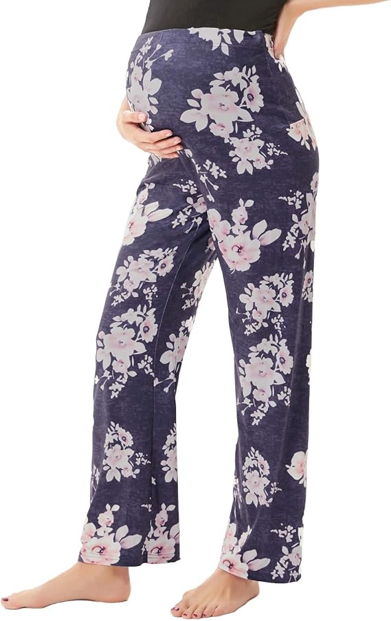 Maternity Yoga Pants High Waist Sport Workout Gym Sports