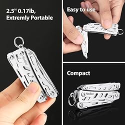 Nextool EDC Keychain Multitool, 10 in 1 Mini Pocket