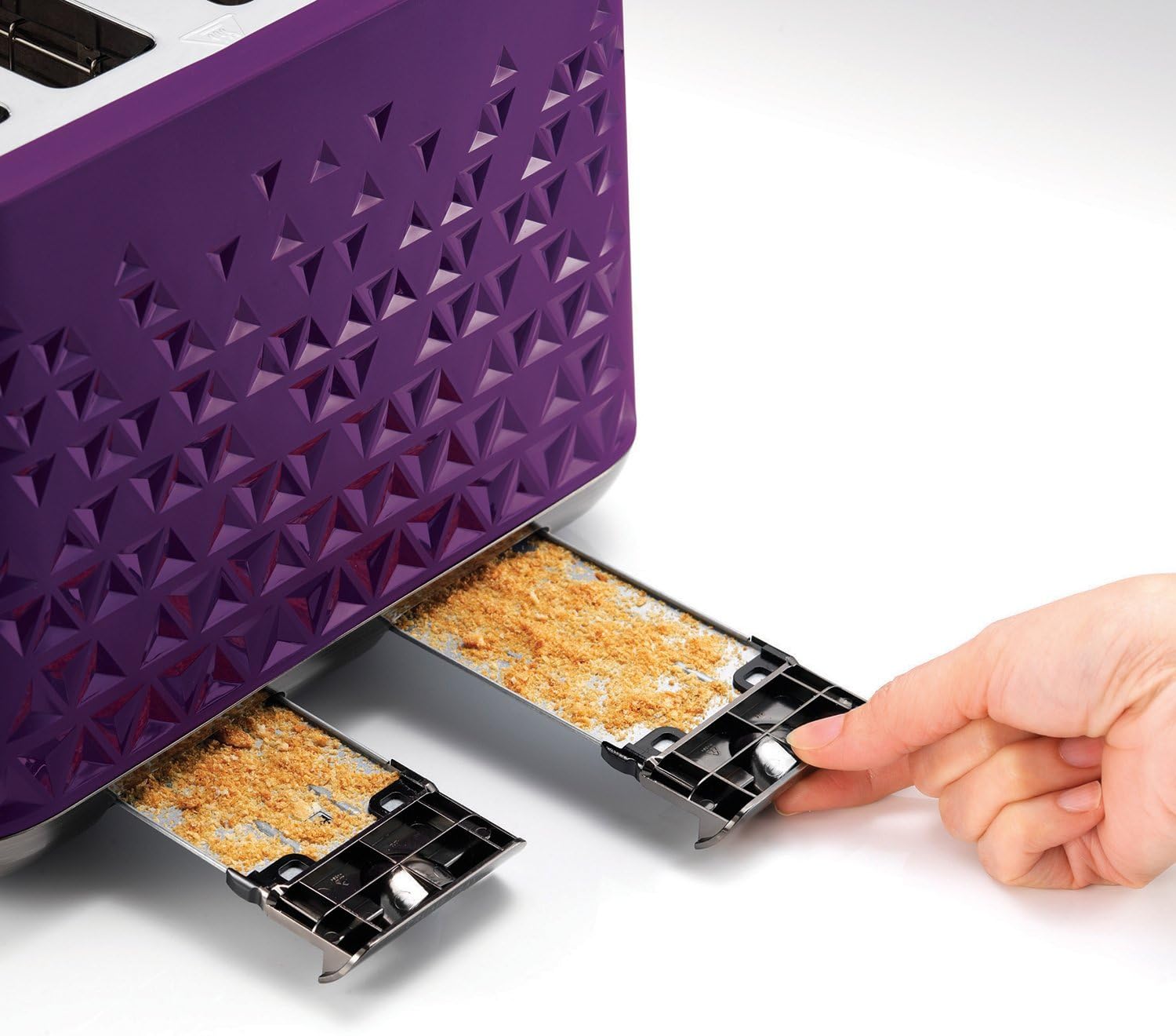 Morphy Richards 248107 Prism Toaster Purple