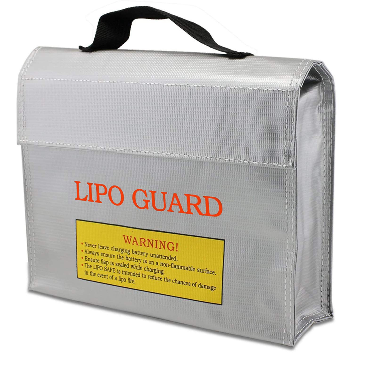 Lipo Battery Safe Bag, Battery Bag, Fireproof Safe Bag, Lipo Battery Guard Bag, Fire Safe Explosionproof Organizer Bag for Charge & Storage