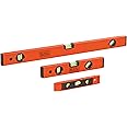BLACK+DECKER Level Set, 9 in., 12 in., 24 in., 3-Pack (BDHT42002)
