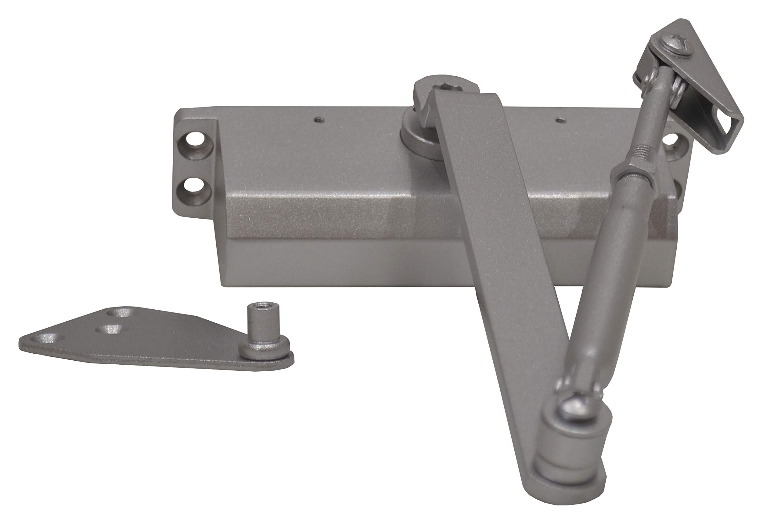 CENTURIONAble & Handy CD10L Max-60kg Silver Hydraulic Door Closer (28730), Multi-Colour