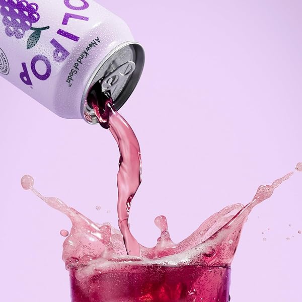 OLIPOP PREBIOTIC SODA POP, CLASSIC GRAPE, PANTRY PACK PACKED WITH PREBIOTICS, FIBER, AND BOTANICALS, GLUTEN FREE, VEGAN, GMO FREE, 12OZ (12-CANS)