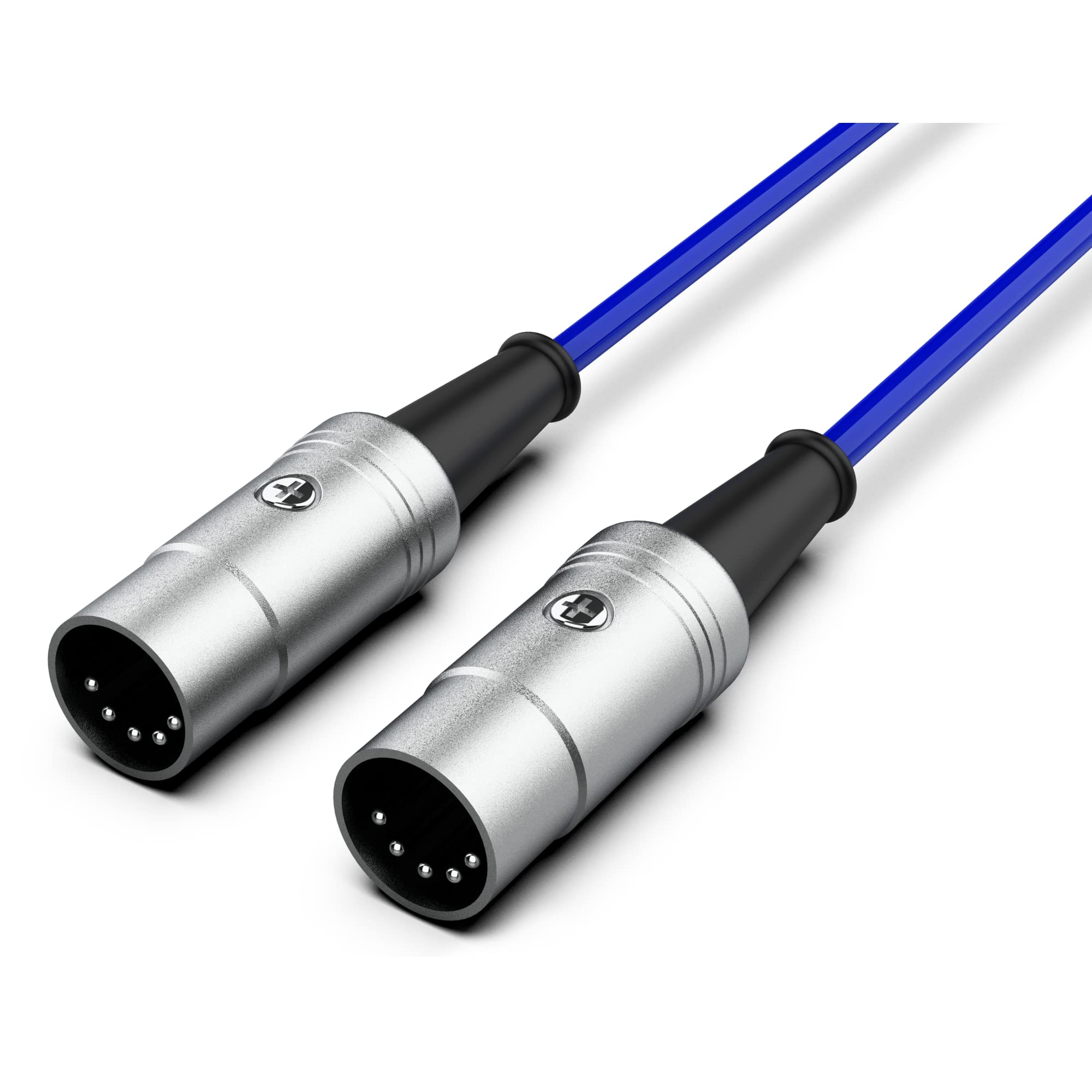 Audibax Pro Professional Midi Cable 3 Metres Blue