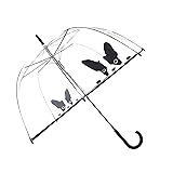 SMATI Stick Automatic Clear Stars Umbrella