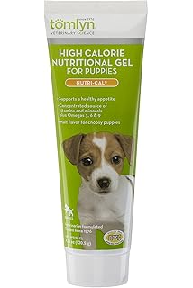 high calorie nutritional gel for puppies