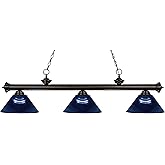 Z-Lite 200-3BRZ-ARDB 3 Billiard Light, Bronze