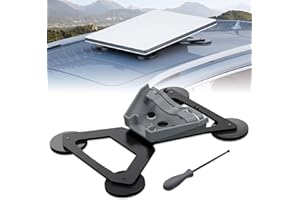 STARGEAR Starlink Mini Mount, Magnetic with 200lbs Heavy Duty Magnet Bases, Starlink Mini Accessories Lockable Starlink Mount