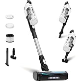 Levoit Cordless Vacuum Cleaner, Anti-Tangle for Pet Hair, Up to 50 Minutes | Powerful Suction, Lightweight, Rechargeable, Versatile for Carpets &amp; Hard Floors, 180&deg; Lay-Flat Design, LVAC-200