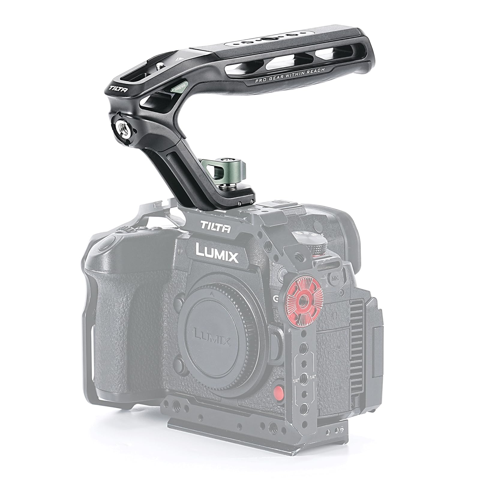 Tilta Xeno Top Handle with Cold Shoe Mount - Black TA-XTH2-B