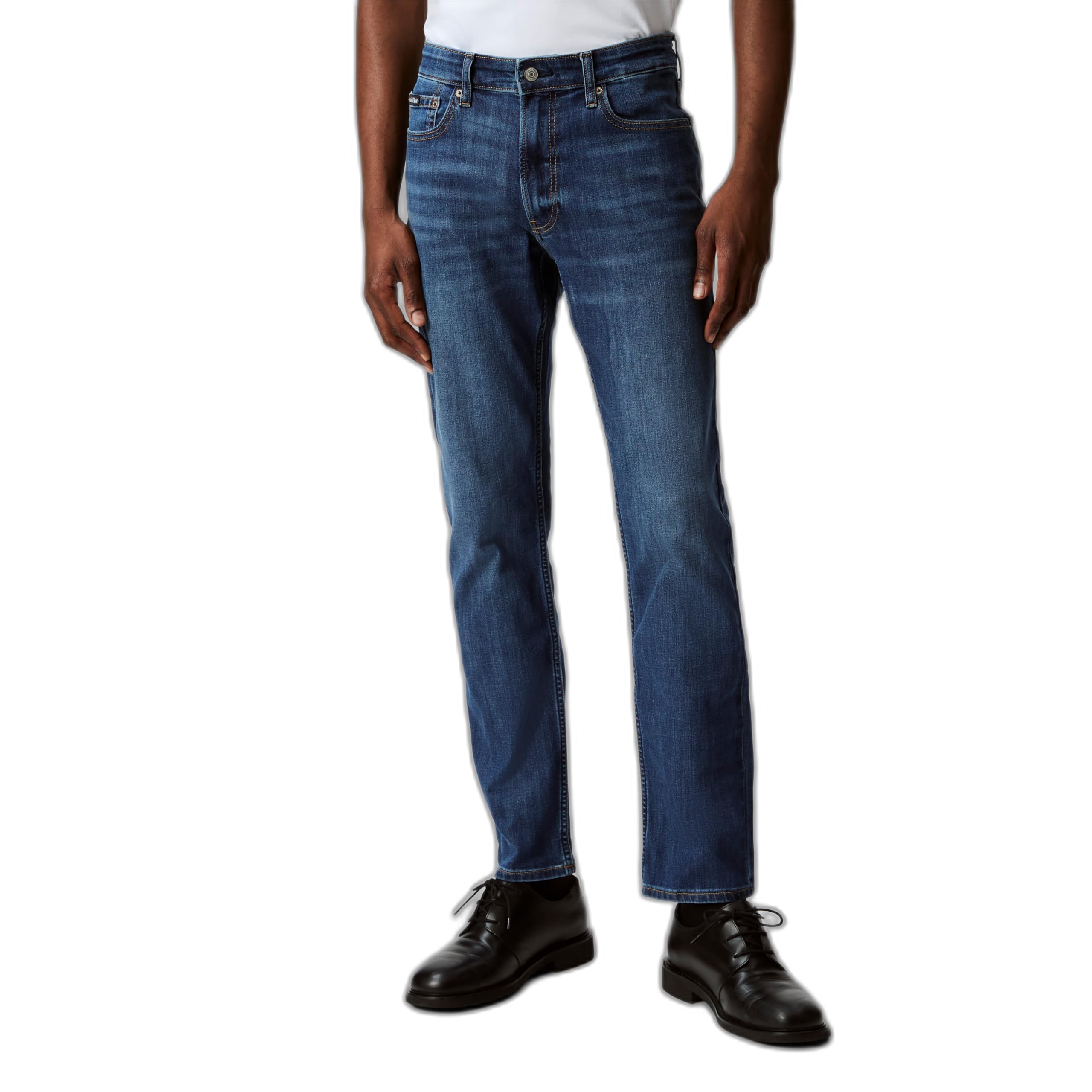 Calvin Klein Men's Slim High Stretch Jeans Image