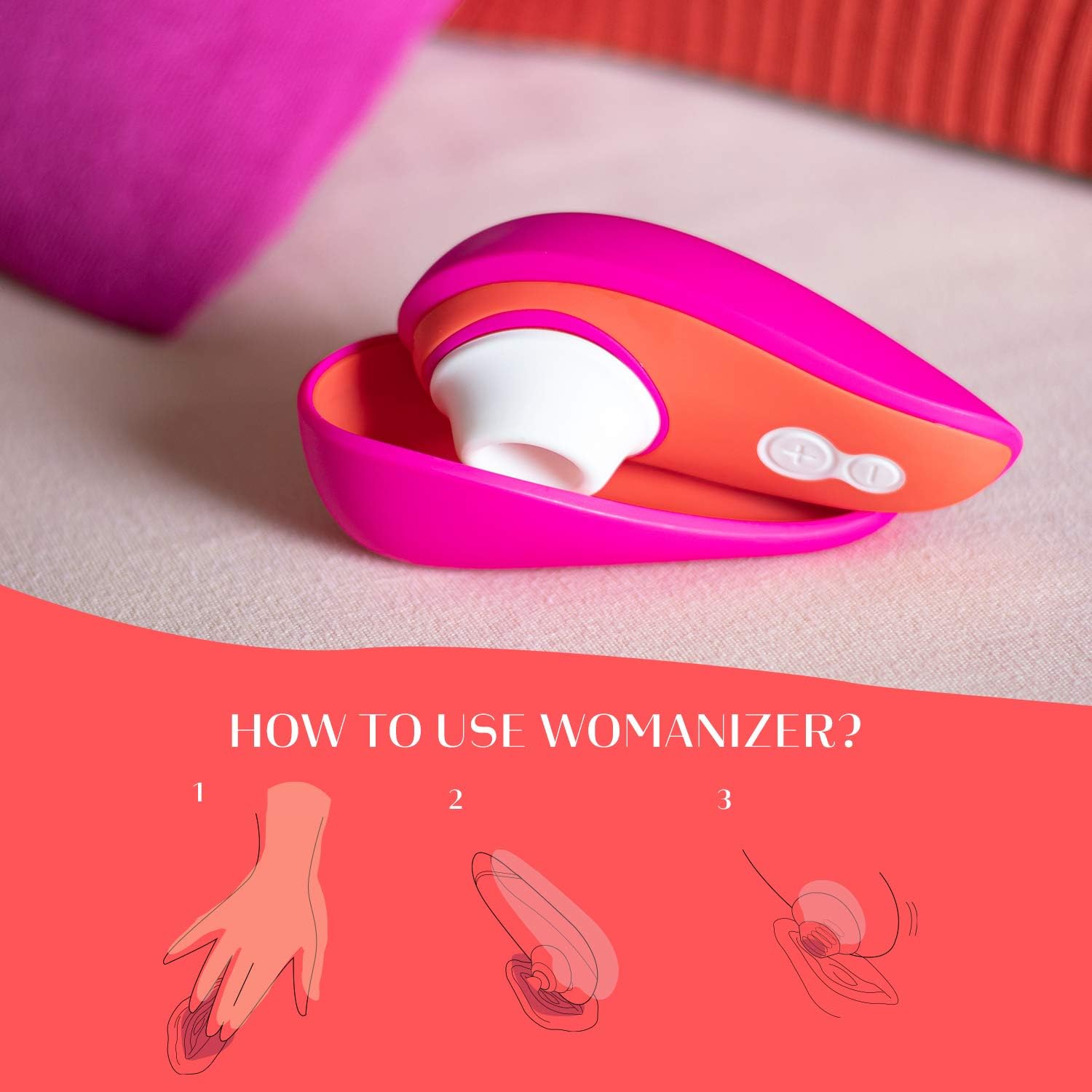 Womanizer Liberty By Lily Allen Clitorial Vibrator For Women Lubricant Included Stimulation Sucking Toy 6 Level Rebellious Pink Amazon Co Uk Health Personal Care