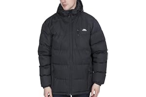 Trespass Clip Mens Casual Heavyweight Hooded Jacket Padded Warm Winter Coat