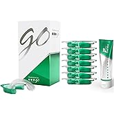 Opalescence GO 15 Mint Whitening Bundle (7 Treatments) & Toothpaste 6238 | Hydrogen Peroxide Gel Prefilled Teeth Whitening Tr