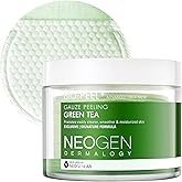 DERMALOGY by NEOGENLAB Bio-Peel Gauze Peeling Pads (Green Tea, 30 pads) - Exfoliating & Hydrating & Soothing Peeling Pad with PHA & Green Tea & Centella Asiatica - Korean Skin Care