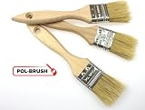 POL-BRUSH 36mm Flat Paint Brush Set - Professional Wall Ceiling Fence Decking view 3
