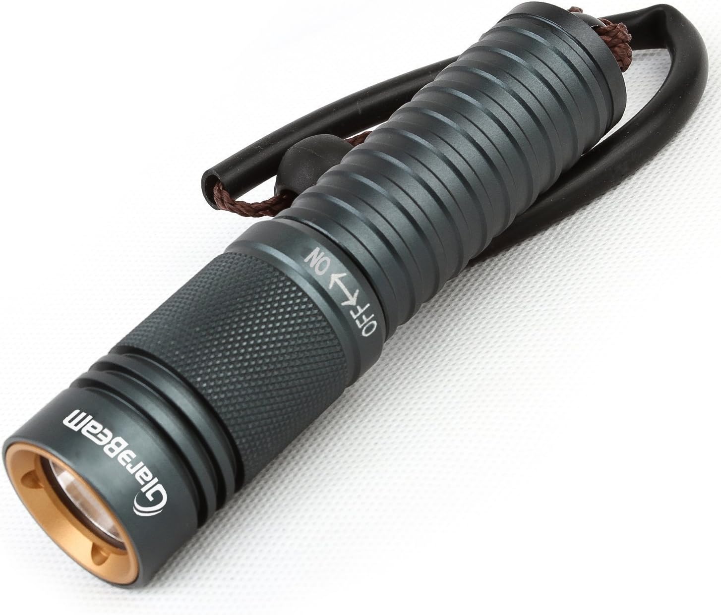 GiareBeam Diving Flashlight 100M Depth Waterproof Underwater Diving Torch Scuba Submarine LED Safety Lights 1000 LM