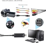 MICROWARE EasyCAP USB 2.0 Audio Video Capture Adapter TV VHS DVD Converter view 2