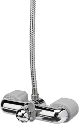 Croydex Shower Head and Hose Mixer Set with Riser Rail Chrome 1.5m view 2