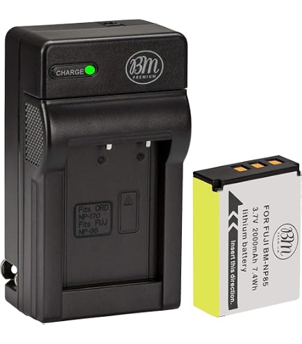 Amazon.com : BM Premium 2-Pack of NP-85 Batteries for Fujifilm